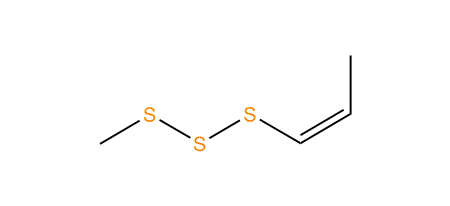 (Z)-Methyl 1-propenyl trisulfide